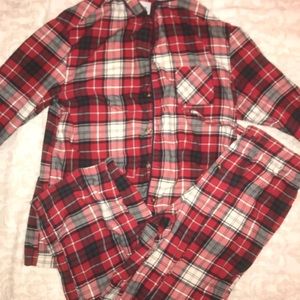 Plaid Pajama Set